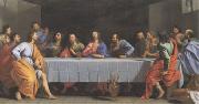 Philippe de Champaigne La Petite Cene (The Last Supper) (san 05) oil painting on canvas